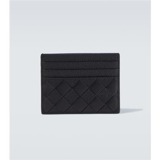Bottega Veneta portacarte in pelle intrecciata