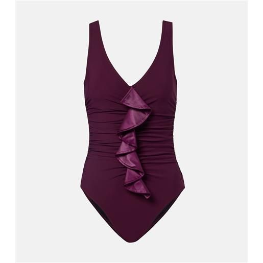 Karla Colletto costume intero emery con volant