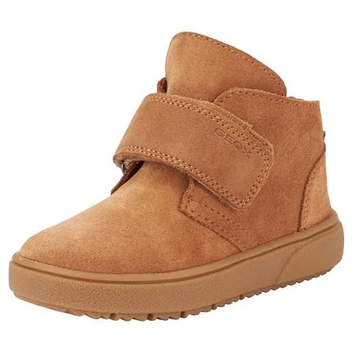 Geox j theleven boy, caviglia barca, caramello, 29 eu