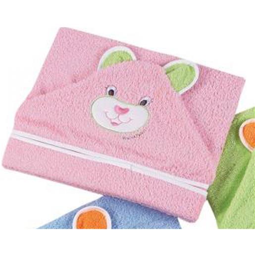 Andy & Helen accappatoio a triangolo Andy & Helen orecchie rosa