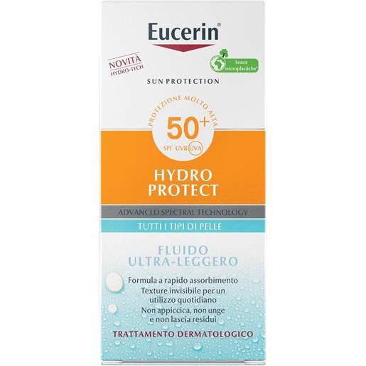 Eucerin sun protection - hydro protect fluido viso ultra leggero spf50+, 50ml