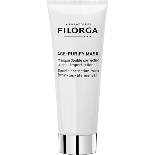 Filorga age purify mask - maschera doppia correzione rughe + imperfezioni 75ml