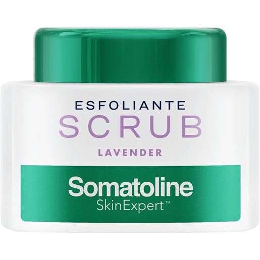 Somatoline skin expert corpo - scrub lavender esfoliante corpo rilassante, 350g
