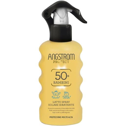 Angstrom protect hydraxol kids spf50+ latte spray solare idratante bambini 175ml