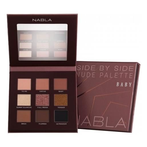 Nabla side by side nude palette baby