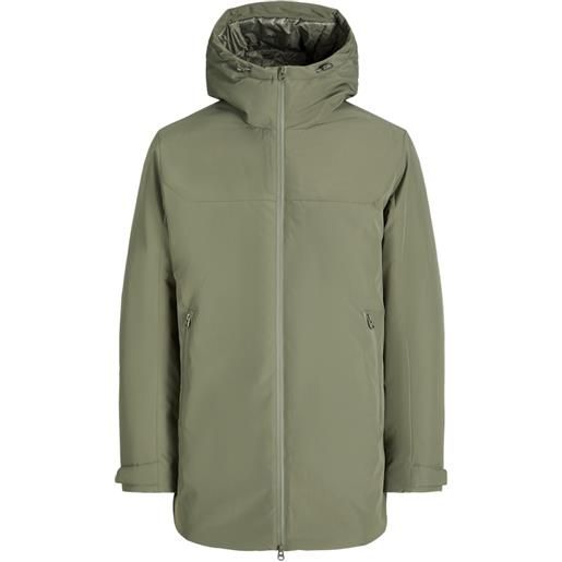 Rrongwn Piumino da uomo, leggero, trapuntato, confortevole, per le mezze stagioni, per le attività all'aria aperta, casual, slim fit, giacca invernale sportiva, giacca termica in tinta unita, Blu, M