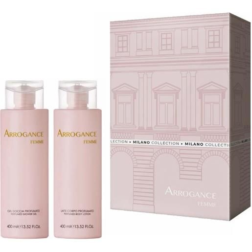 Arrogance femme shower gel 400 ml+body lotion 400 ml