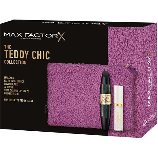Max factor the teddy chic collection mascara false lash effect+pochette