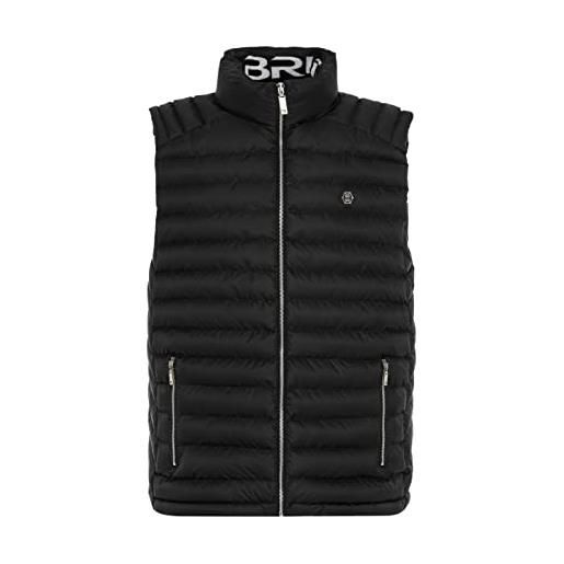RED BRIDGE redbridge - gilet trapuntato con chiusura lampo, con colletto alto, blu navy, m