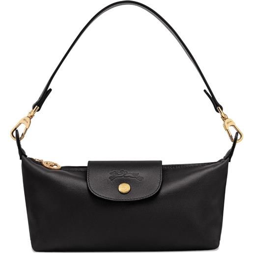 Longchamp borsa a spalla le pliage xtra con battente - nero
