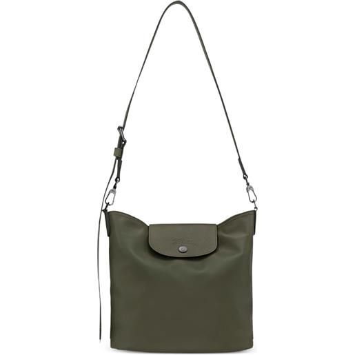 Longchamp borsa a spalla le pliage xtra media - verde