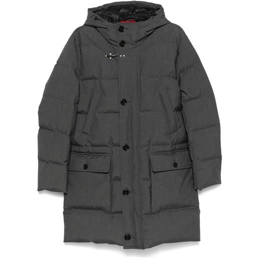 Fay parka con cappuccio - grigio