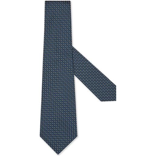 Zegna cravatta in seta - blu