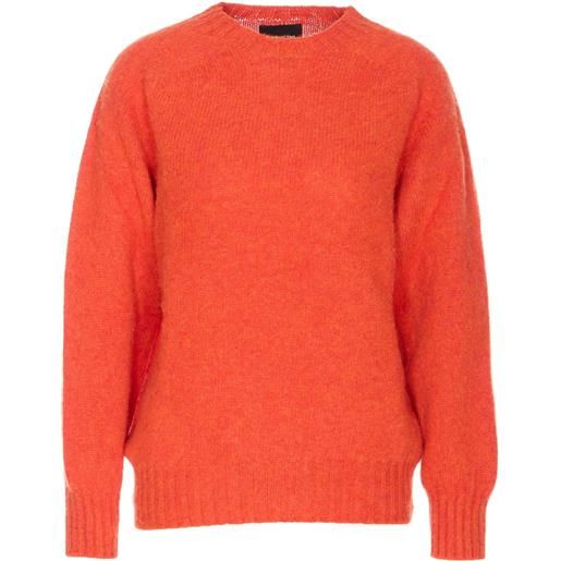 Howlin' maglione forever never more girocollo - arancione