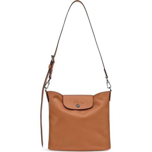 Longchamp borsa a tracolla le pliage xtra media - marrone