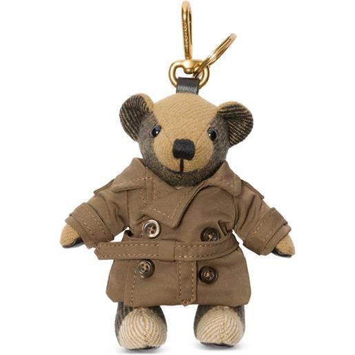 Burberry ciondolo juniper - marrone