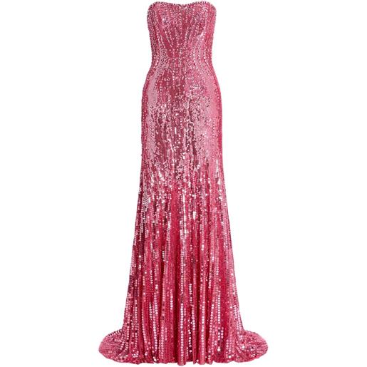 Jenny Packham abito lungo sarai - rosa