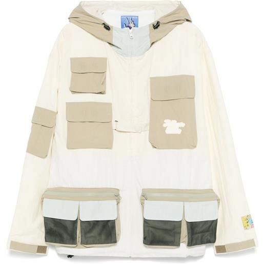 KidSuper giacca multi-tasche - toni neutri