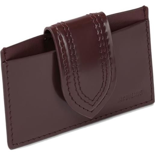 Jacquemus portafoglio the bambino - marrone