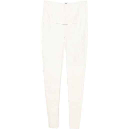 Rick Owens gonna con spacco - toni neutri