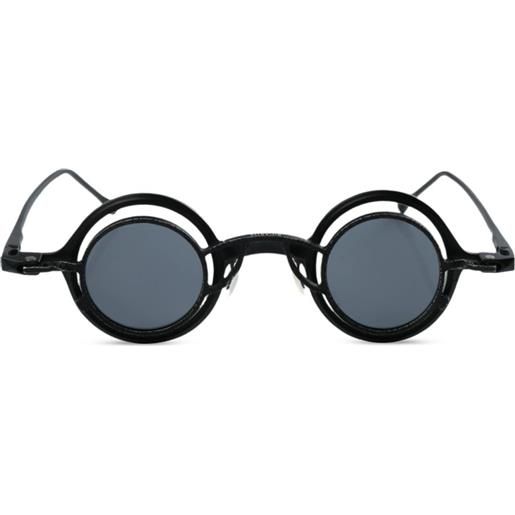 Rigards round-frame tinted sunglasses - nero