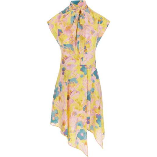Stella McCartney abito a fiori - giallo