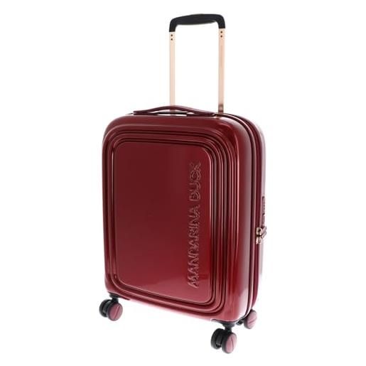Mandarina Duck logoduck + metal cabin exp, red metal, cabin, logoduck+ metal