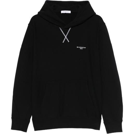 Givenchy felpa con cappuccio - nero