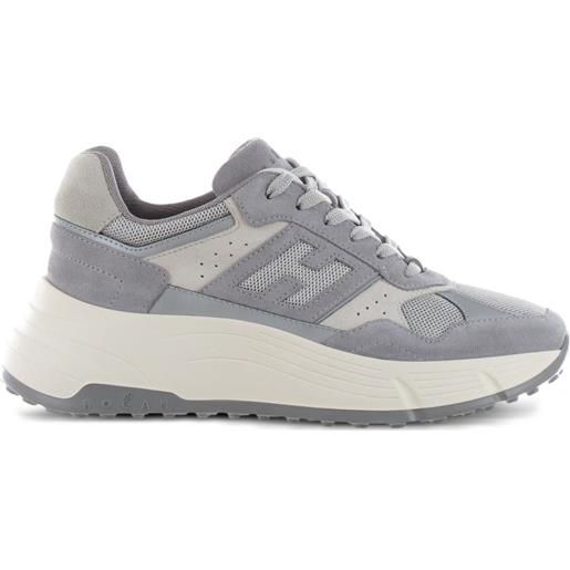 Hogan sneakers in pelle - grigio