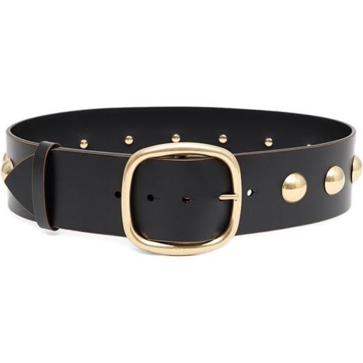 Chloé cintura con fibbia midnight - nero