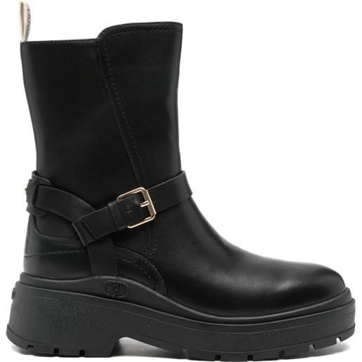 LIU JO stivaletti andrea con fibbia - nero