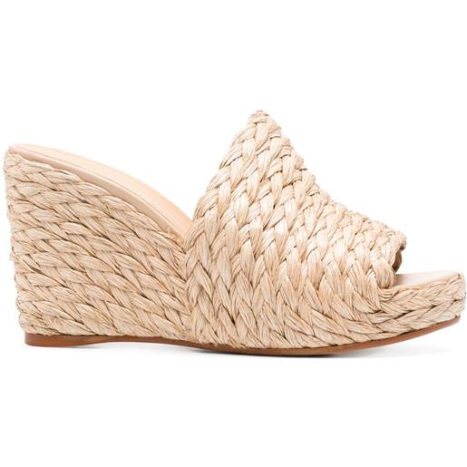 Castañer mules jenna 90mm - toni neutri