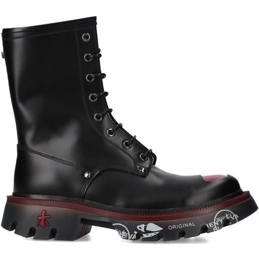 Premiata stivali brixtond 463 con zip - nero