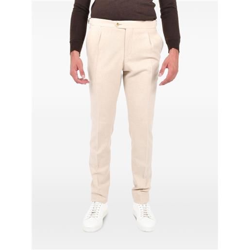 FRANZESE COLLECTION pantaloni in cashmere - toni neutri