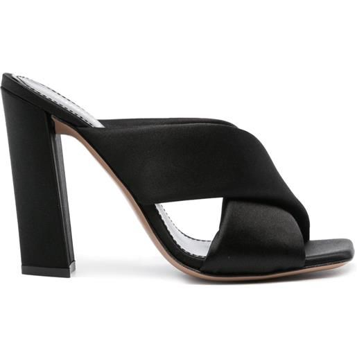 Paris Texas mules 110mm - nero