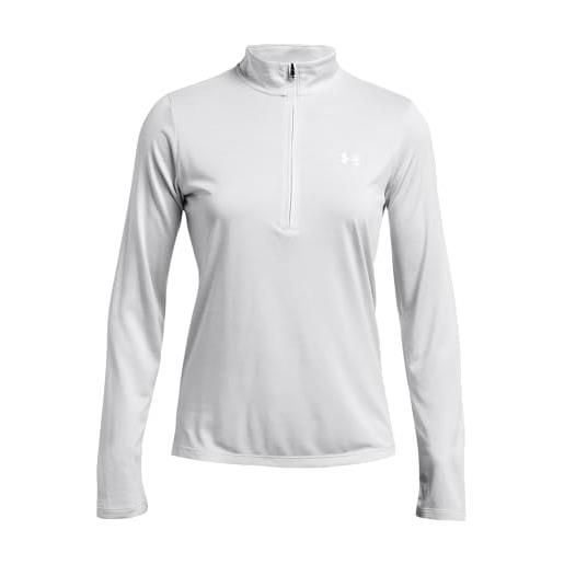 Under Armour donna tech 1/2 zip - twist, maglia tecnica