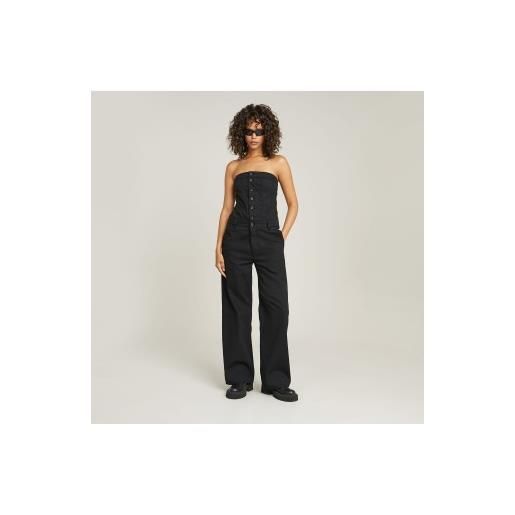 G-Star per donna. D13805-d189-001 abito blu da 30 anni aprile [3156814], casual, cotone, denim, senza maniche / cinghie