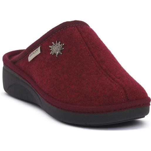 Grunland Ciabatta Loco In Feltro Di Lana, Modello CB2020, Colore Blu Royal, Taglia 43, Calzature Ecologiche Per L'Inverno - 5