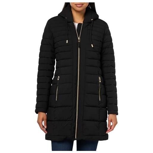 Tommy Hilfiger gilet da donna con cerniera per tutti i giorni, comodo, essenziale, nero, x-small