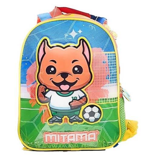 TheCartoonWorld zaino asilo reversibile per bambino mitama - pallone