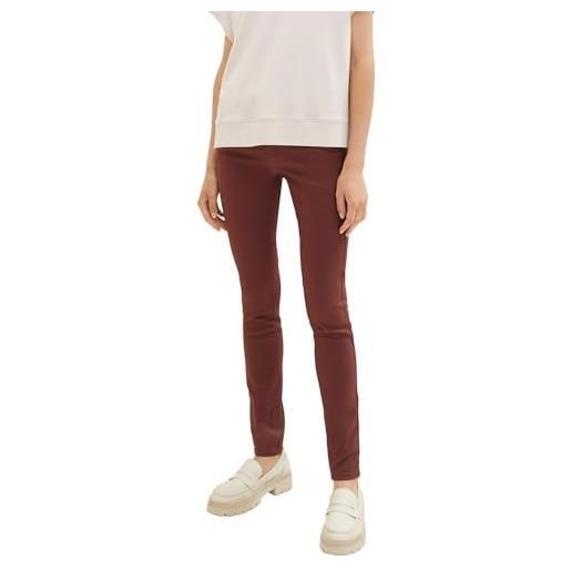 TOM TAILOR 1039037 alexa skinny jeans, 30337 - raisin, 36w x 30l donna