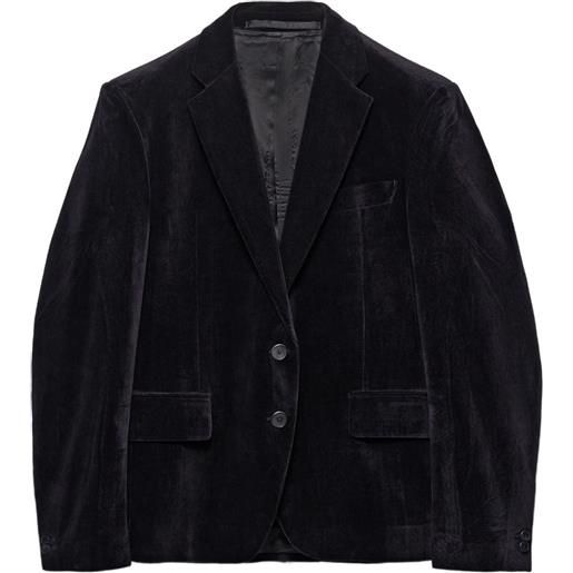 Prada blazer monopetto - nero