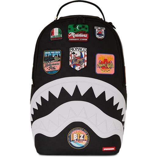 sprayground kid zaino torn packaging - nero