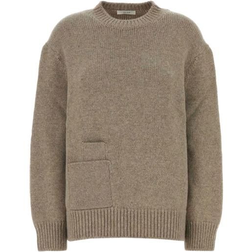 The Row maglione mirtle in cashmere - toni neutri