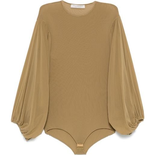 Philosophy Di Lorenzo Serafini body a maniche lunghe - verde