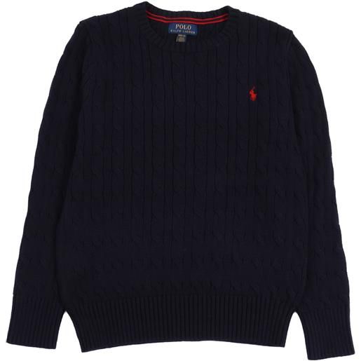 POLO RALPH LAUREN ls cable cn-tops-sweater
