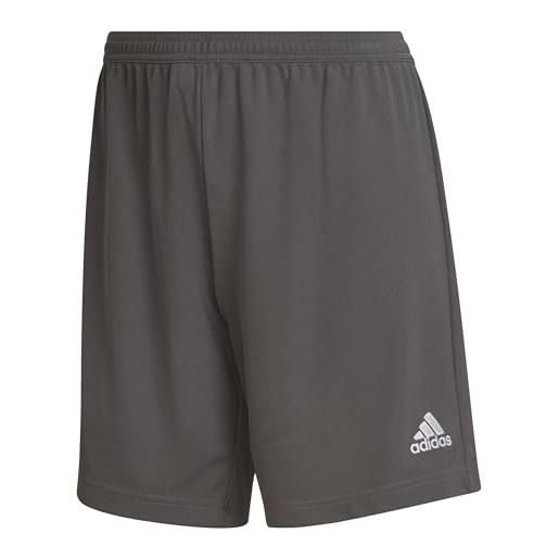 adidas donna entrada 22 shorts, team grey four, l