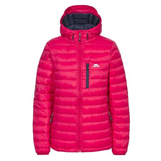 Trespass arabel - piumino da donna, donna, piumino corto, fajkdom20002_rasxxs, lampone, xxs