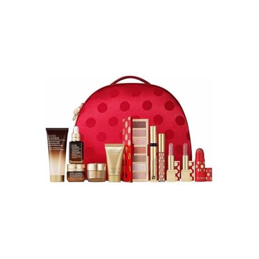 Estee Lauder estée lauder - set di lusso blockbuster di bellezza 2025 - collezione esclusiva per la cura della pelle e il trucco essenziale con beauty case premium - edizione limitata