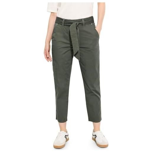 Pantaloni Casual Donna Cecil – Vita Media, Gamba Sottile, 96% Cotone E 4% Elastan – Chiusura Con Due Bottoni E Cerniera, 4 Tasche – Lavabile In Lavatrice